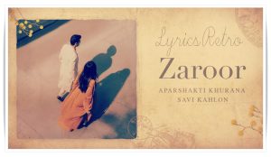 Zaroor Lyrics