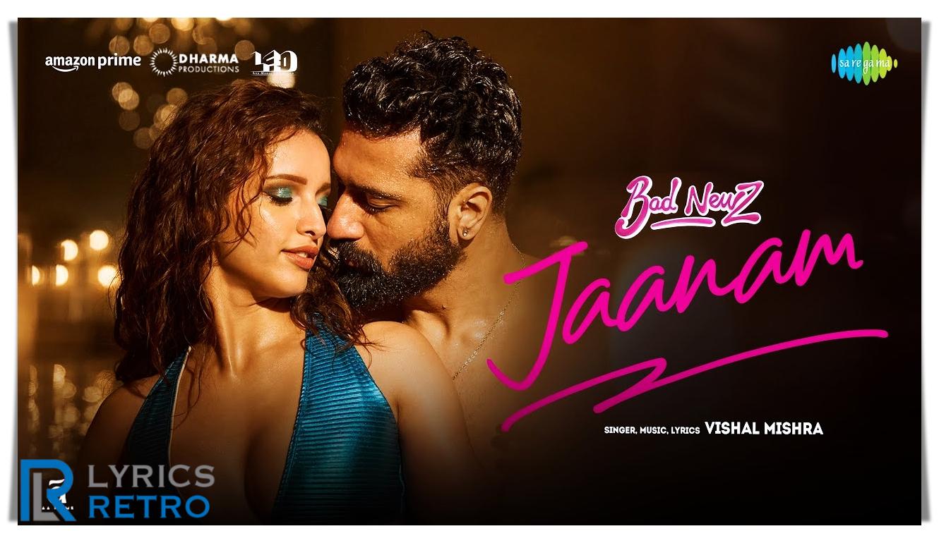 jaanam bad news lyrics in english